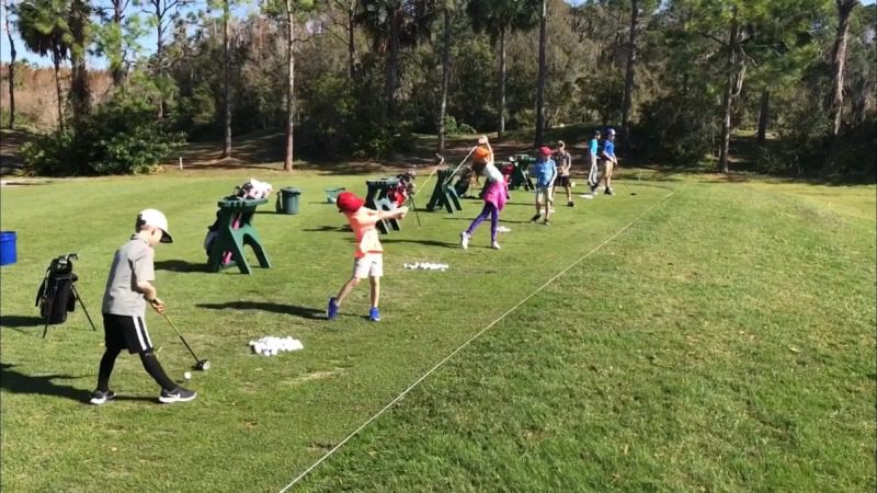 A group of kids playing baseball on the grass.