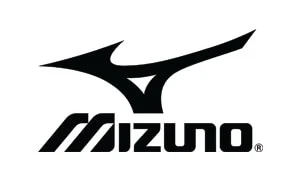 Mizuno_brand A black and white logo of mizuno