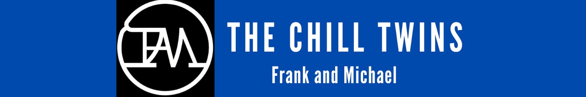 A blue banner with the words " the children of frank and daisy."