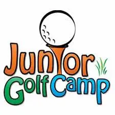 A logo of the junior golf camp.