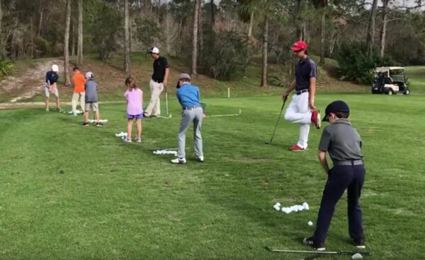 Junior golf clinics