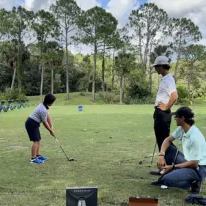 Tournament junior golf clinics